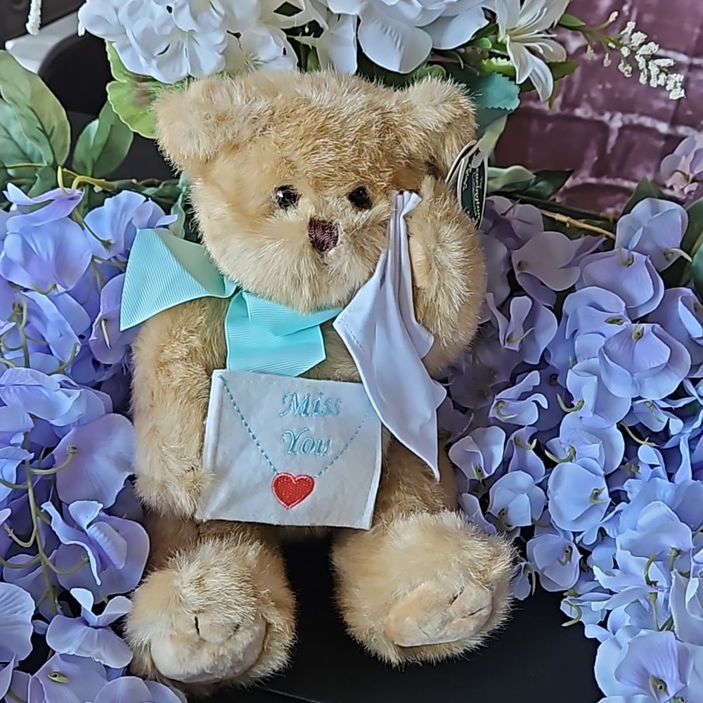 Bearington Collection Beary Blue Without You Miss You Bear NWT